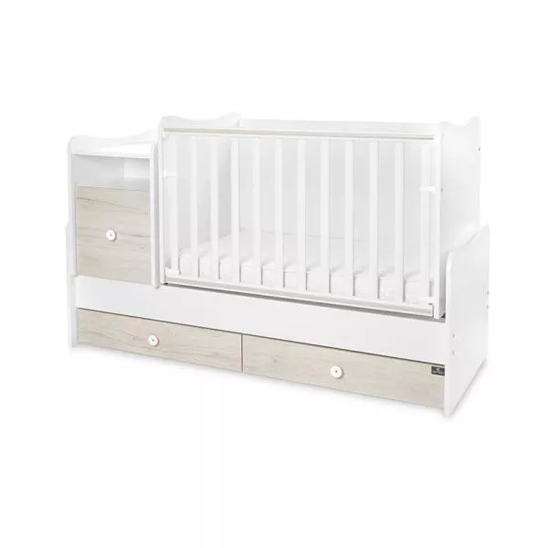 Mobilier multifunctional, Trend Plus, 167 x 72 x 105 cm, transformabil, Trio White Light Oak 1
