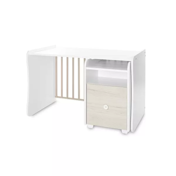 Mobilier multifunctional, Trend Plus, 167 x 72 x 105 cm, transformabil, Trio White Light Oak 7