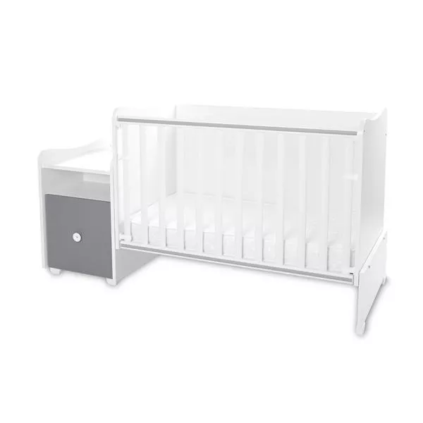 Mobilier multifunctional, Trend Plus, 167 x 72 x 105 cm, transformabil, Trio White Stone Grey 5