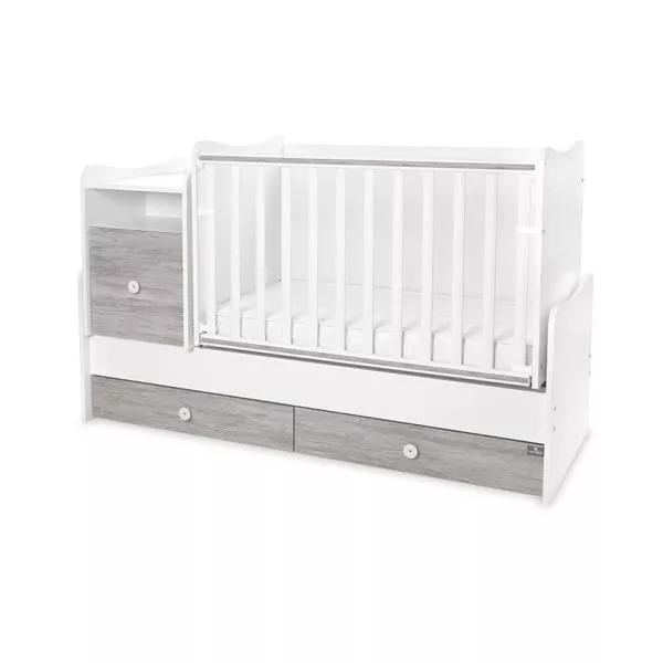 Mobilier multifunctional, Trend Plus, 167 x 72 x 105 cm, transformabil, Trio White Artwood 1