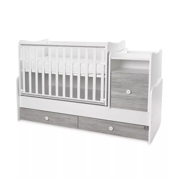Mobilier multifunctional, Trend Plus, 167 x 72 x 105 cm, transformabil, Trio White Artwood 2