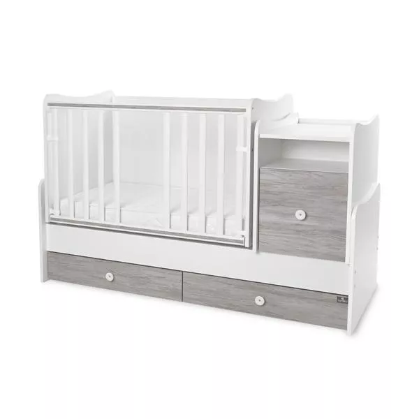 Mobilier multifunctional, Trend Plus, 167 x 72 x 105 cm, transformabil, Trio White Artwood 4