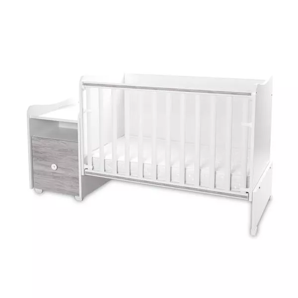 Mobilier multifunctional, Trend Plus, 167 x 72 x 105 cm, transformabil, Trio White Artwood 5