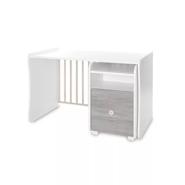 Mobilier multifunctional, Trend Plus, 167 x 72 x 105 cm, transformabil, Trio White Artwood 7