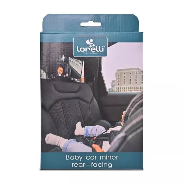 Oglinda auto supraveghere bebe rear-facing, cadru negru 2