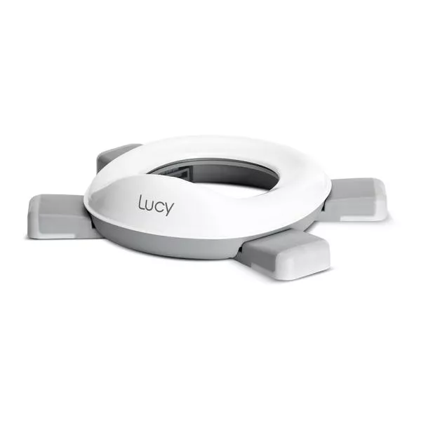 Olita pliabila de voiaj 2in1, Lucy, cu functie reductor WC, include geanta de transport si 20 saci de unica folosinta, Grey 2