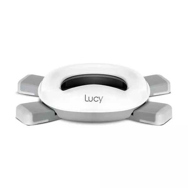 Olita pliabila de voiaj 2in1, Lucy, cu functie reductor WC, include geanta de transport si 20 saci de unica folosinta, Grey 3