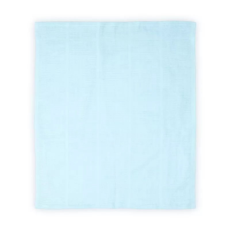 Paturica crosetata din bumbac, 75x100 cm, Blue 1