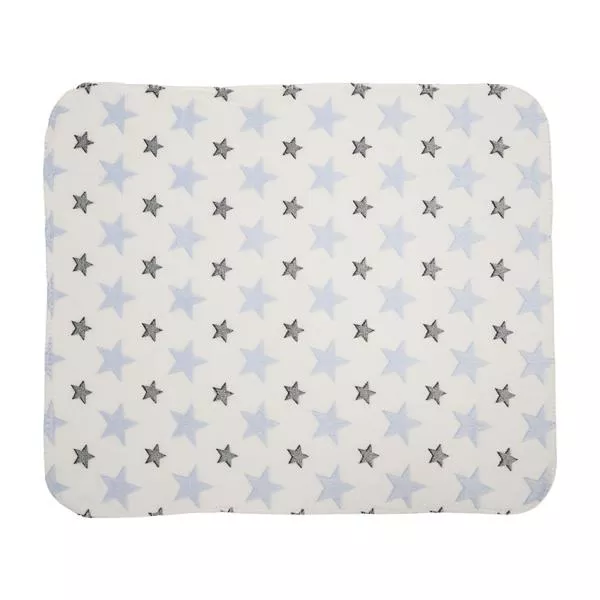 Paturica moale cu jucarie din plus elefant, Nappy, 90 x 75 cm, 0 luni+, Blue 4