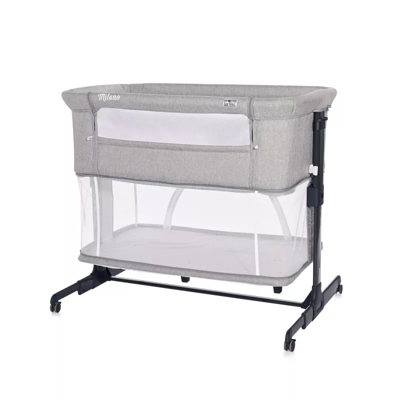 Patut 2 in 1 Co Sleeper, Milano, Grey 2