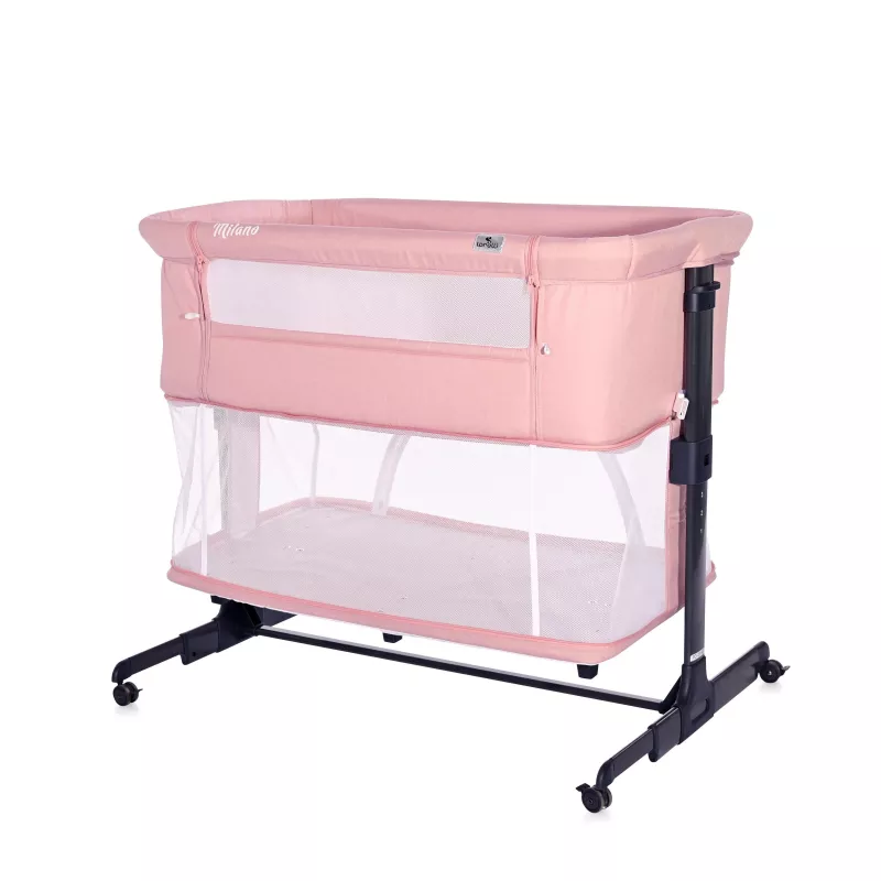 Patut 2 in 1 Co Sleeper, Milano, Pink 2