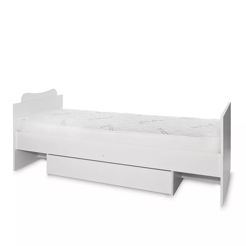 Patut modular multifunctional, 5 confirgurari diferite, 190 x 72 cm, Multi, White 16