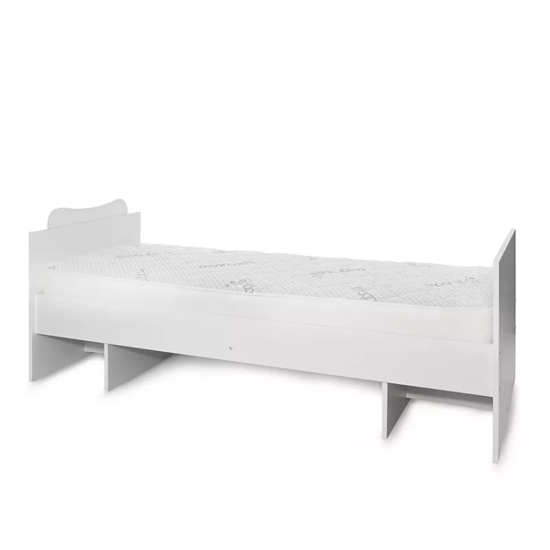 Patut modular multifunctional, 5 confirgurari diferite, 190 x 72 cm, Multi, White 17