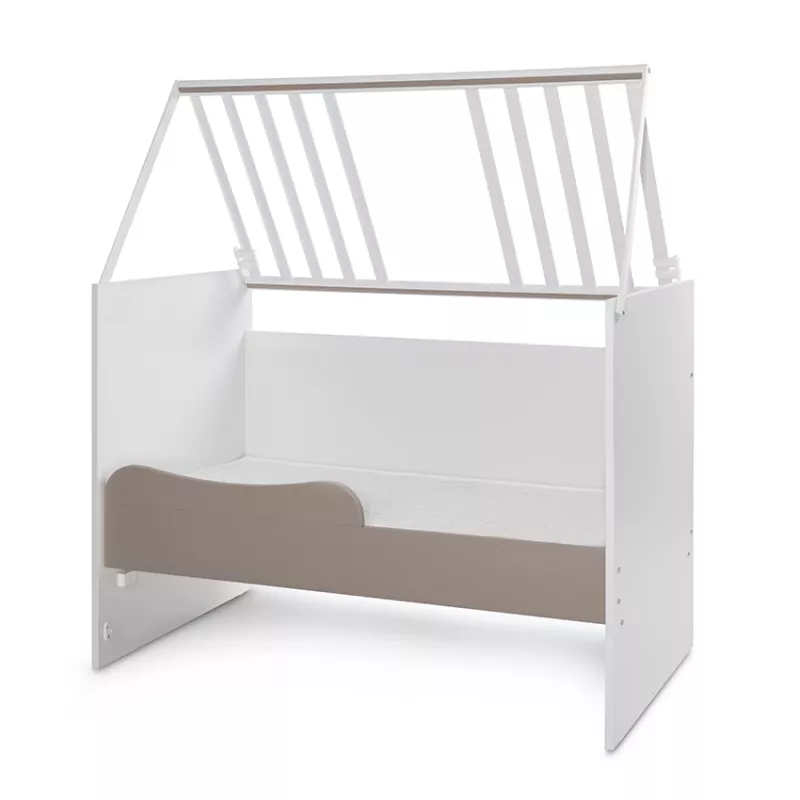 Patut modular multifunctional, 5 confirgurari diferite, 190 x 72 cm, Multi, White & String 10