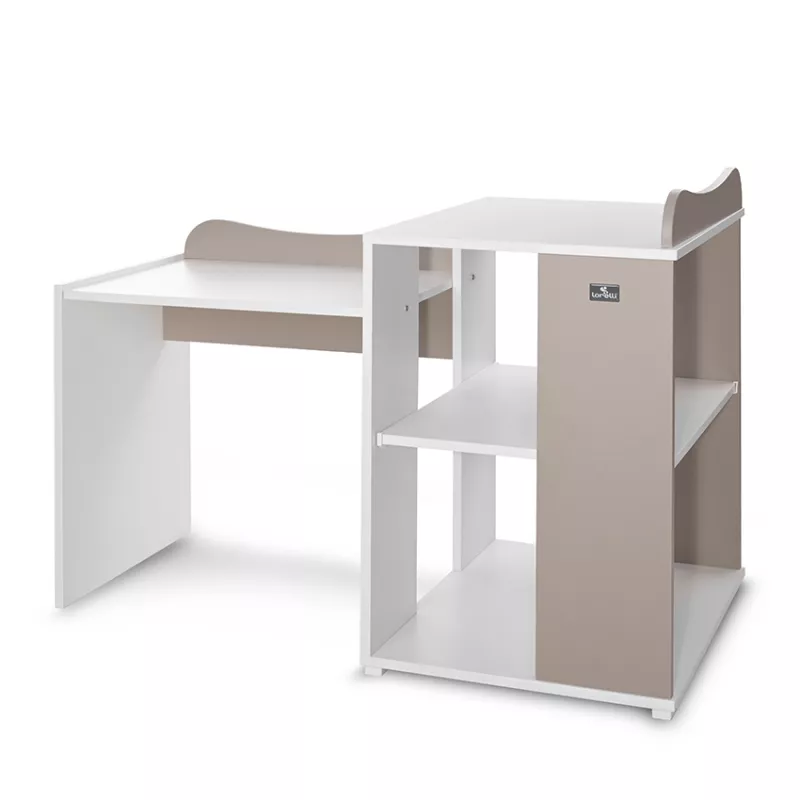 Patut modular multifunctional, 5 confirgurari diferite, 190 x 72 cm, Multi, White & String 12