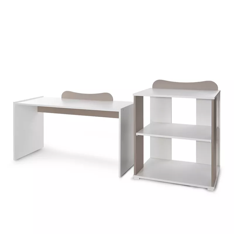 Patut modular multifunctional, 5 confirgurari diferite, 190 x 72 cm, Multi, White & String 14
