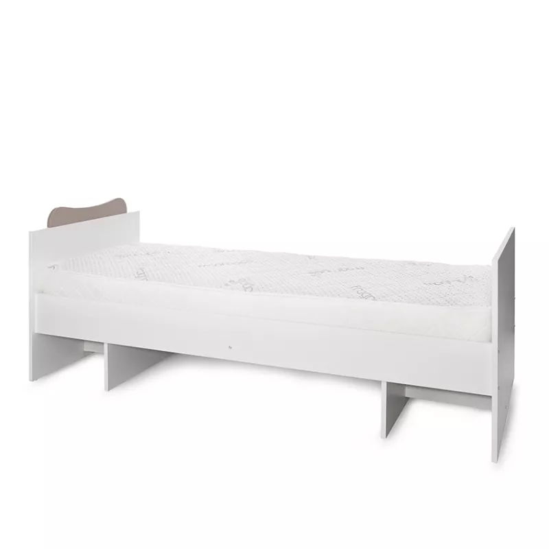 Patut modular multifunctional, 5 confirgurari diferite, 190 x 72 cm, Multi, White & String 17