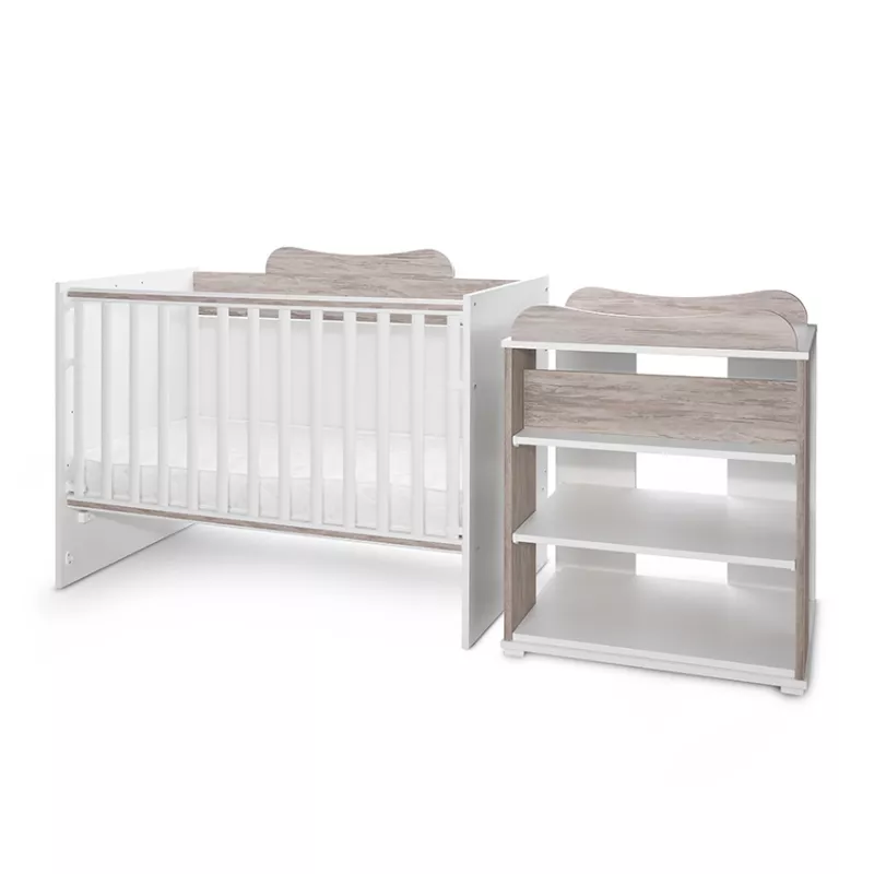 Patut modular multifunctional, 5 confirgurari diferite, 190 x 72 cm, Multi, White & Artwood 7