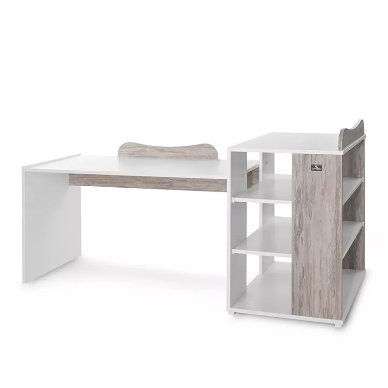 Patut modular multifunctional, 5 confirgurari diferite, 190 x 72 cm, Multi, White & Artwood 13
