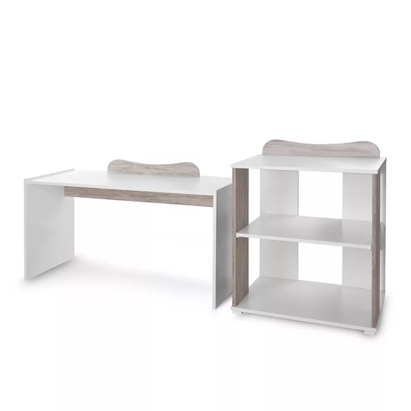 Patut modular multifunctional, 5 confirgurari diferite, 190 x 72 cm, Multi, White & Artwood 14
