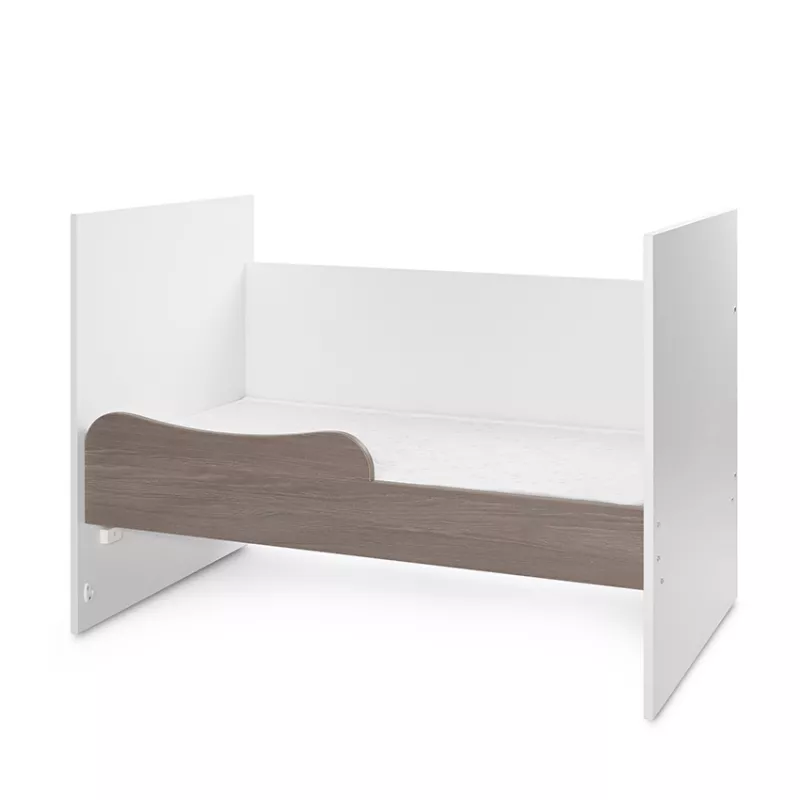 Patut modular multifunctional, 5 confirgurari diferite, 190 x 72 cm, Multi, White & Coffee 9