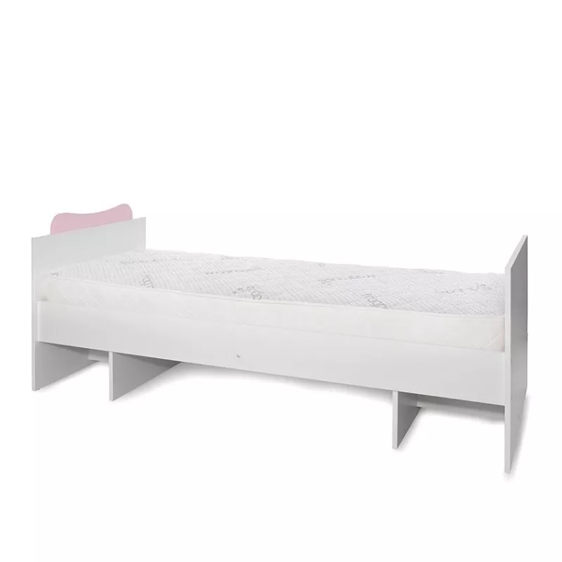 Patut modular multifunctional, 5 confirgurari diferite, 190 x 72 cm, Multi, White Orchid Pink 17