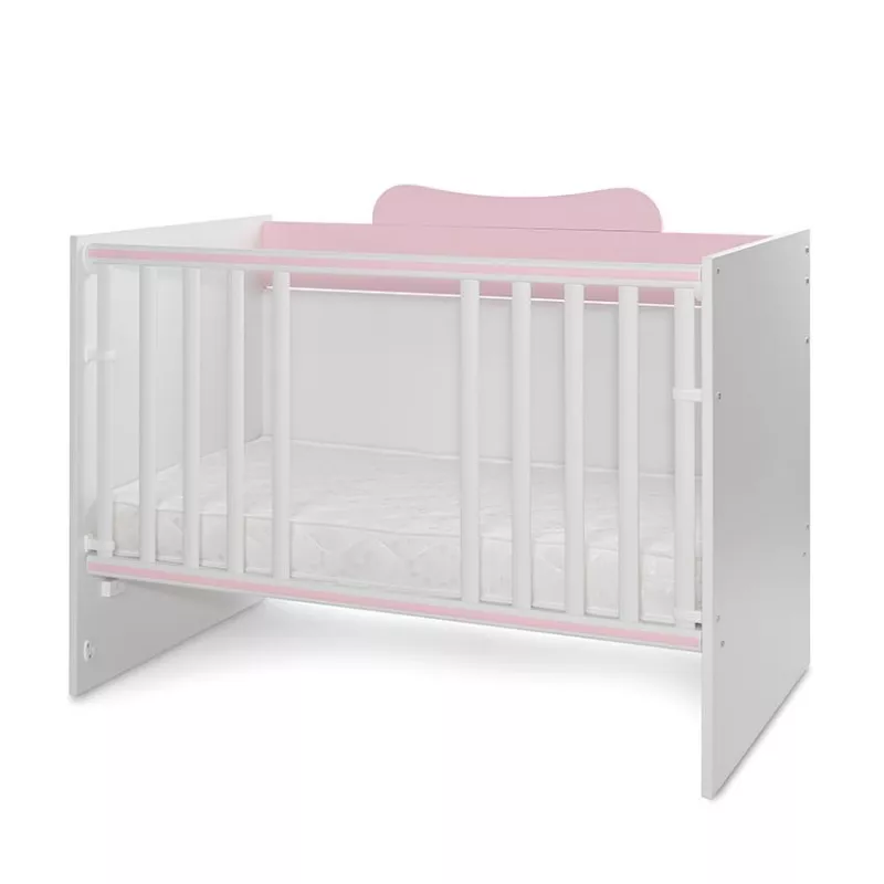 Patut modular multifunctional, 5 confirgurari diferite, 190 x 72 cm, Multi, White Orchid Pink 8