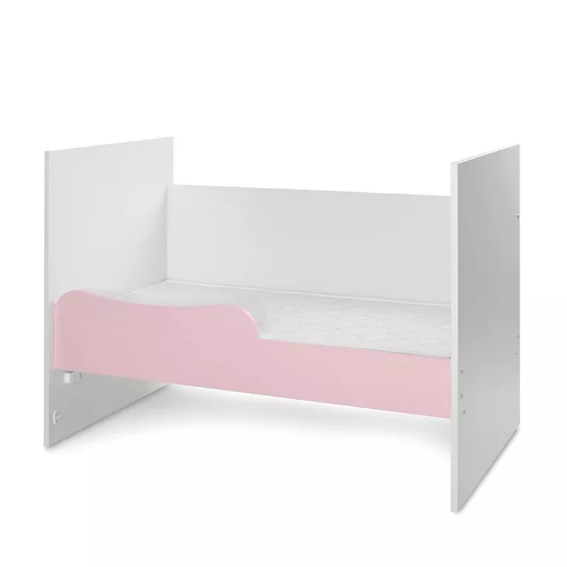 Patut modular multifunctional, 5 confirgurari diferite, 190 x 72 cm, Multi, White Orchid Pink 9