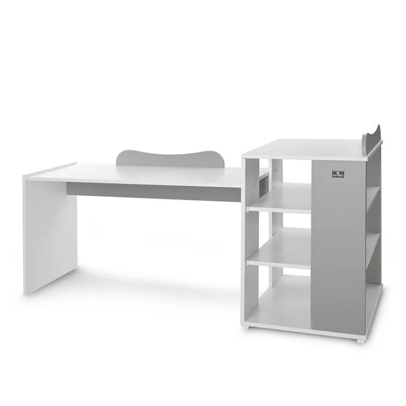 Patut modular multifunctional, 5 confirgurari diferite, 190 x 72 cm, Multi, White Stone Grey 13
