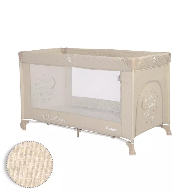 Patut pliabil Noemi, 1 nivel, Fog Beige Star 1