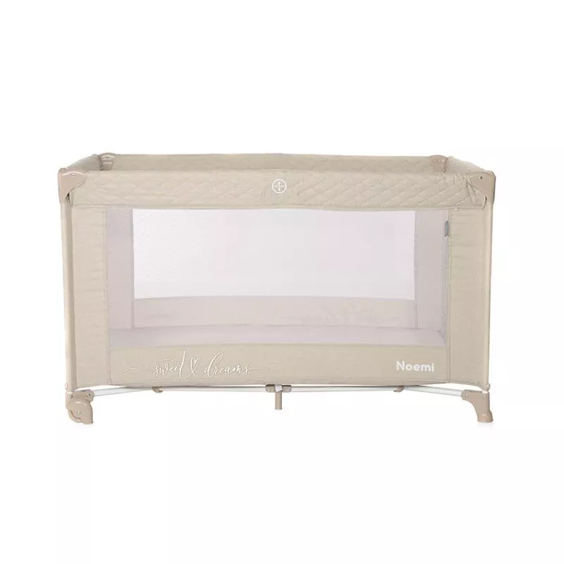 Patut pliabil Noemi, 1 nivel, Fog Beige Star 2
