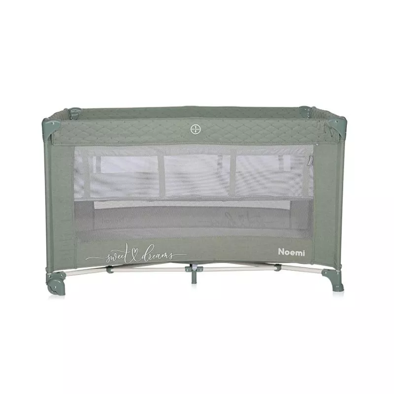 Patut pliabil Noemi, 2 nivele, Iceberg Green Star 2