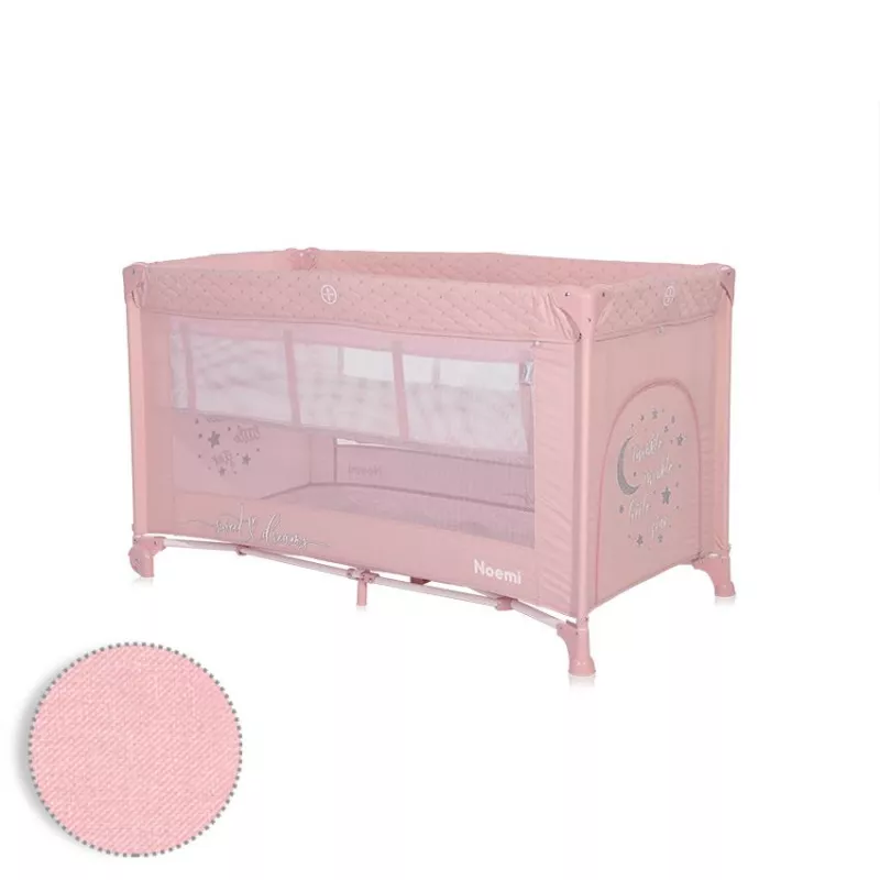 Patut pliabil Noemi, 2 nivele, Mellow Rose Star 1