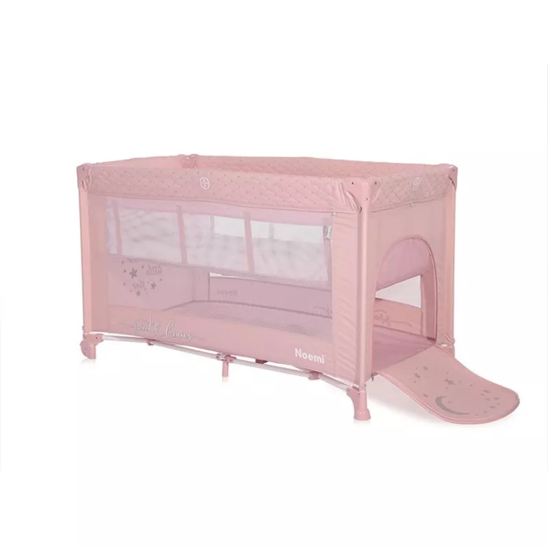 Patut pliabil Noemi, 2 nivele, Mellow Rose Star 3