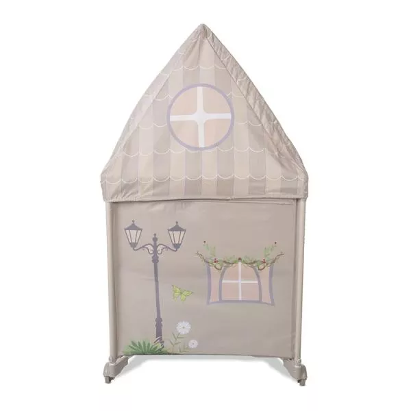 Patut pliabil, Sweet Home, 2 nivele, capotina detasabila, Beige 7