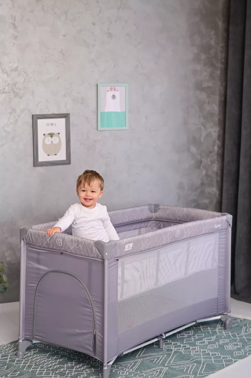 Patut pliabil Torino, 2 nivele, Arctic Floral 4