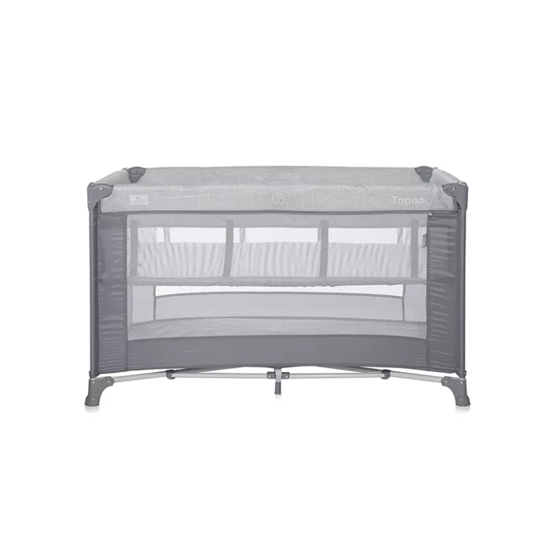 Patut pliabil Torino, 2 nivele, Grey Elements 2