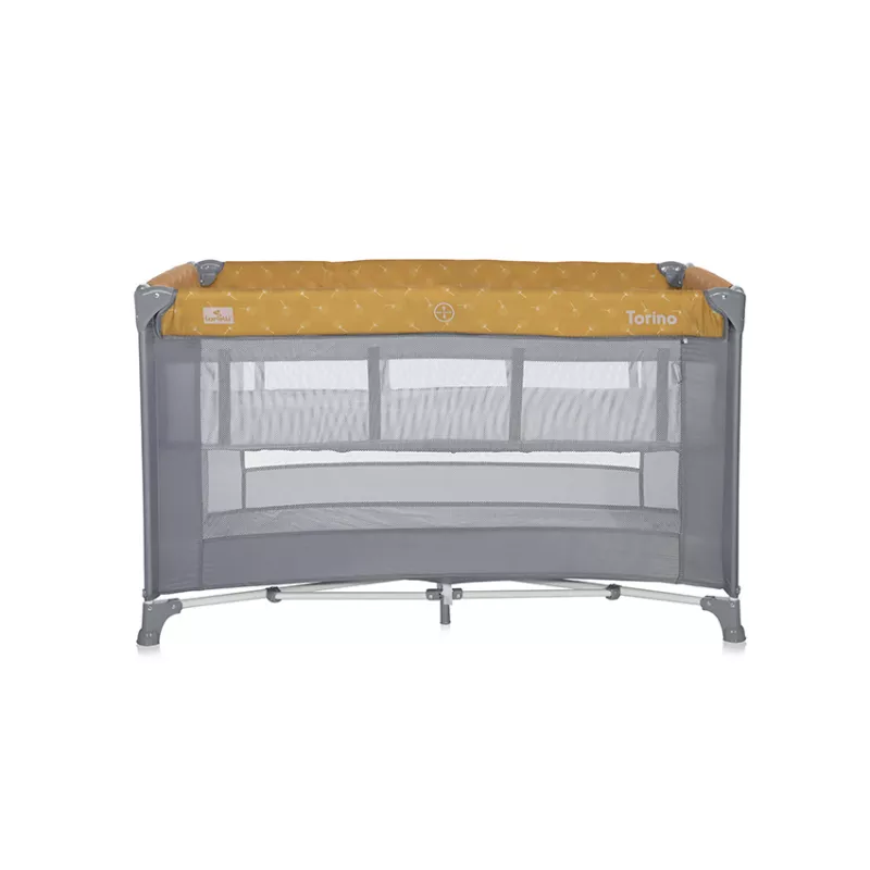 Patut pliabil Torino, 2 nivele, Lemon Curry Floral 2