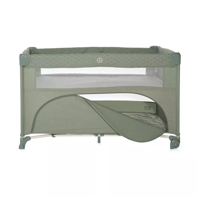 Patut pliabil, Up and Down, laterala culisanta, Green Teddy Bear 2