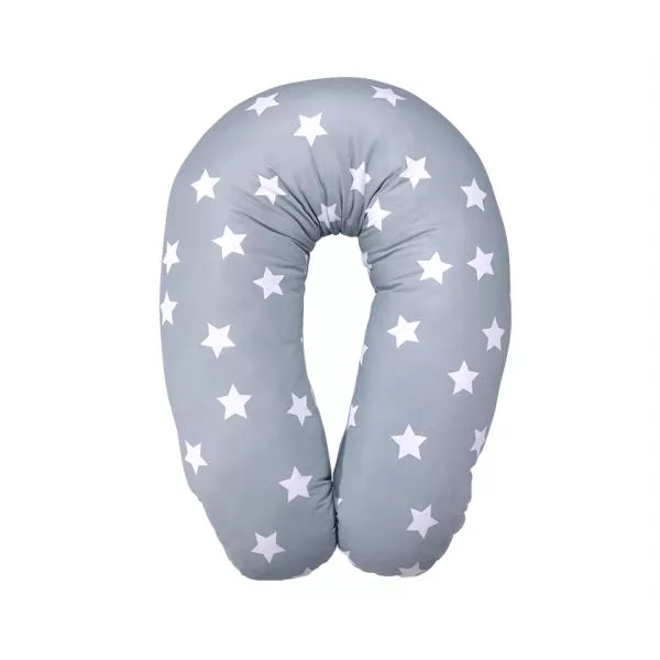 Perna multifunctionala, bumbac ranforce, 190 cm, Stars Blue Grey Mist 1