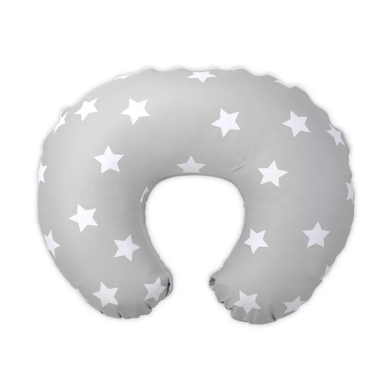 Perna multifunctionala, Happy, 140 cm, husa detasabila, Stars Grey 1