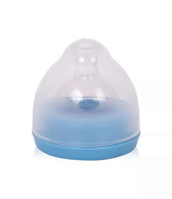 Pompa de san manuala, cu biberon 150 ml inclus, Blue 5