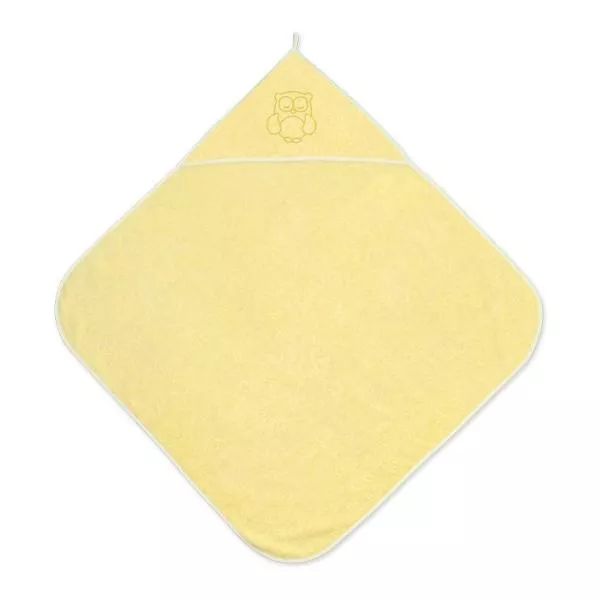 Prosop bebe cu gluga, 80x80 cm, Yellow 1