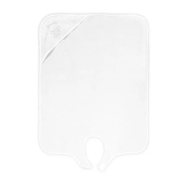 Prosop dublu de baie, 80x100 cm, cu capison, White 1