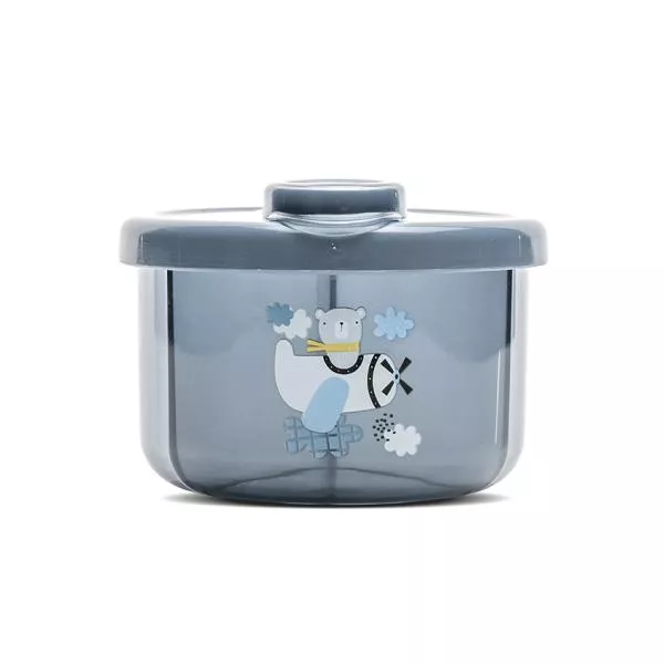 Recipient cu 3 compartimentat pentru lapte praf, My Friend, Cameo Blue 1