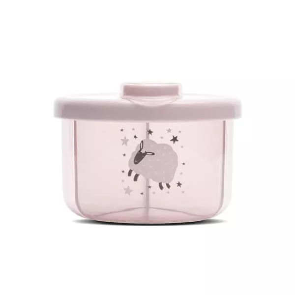 Recipient cu 3 compartimentat pentru lapte praf, My Friend, Mellow Rose 1