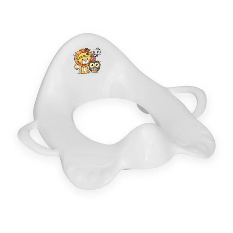 Reductor pentru toaleta, cu manere, White 1