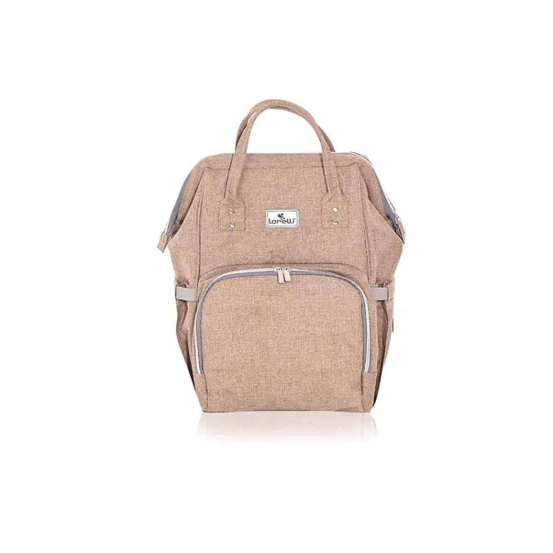 Rucsac accesorii bebelusi, Tina, multiple compartimente, Beige 2