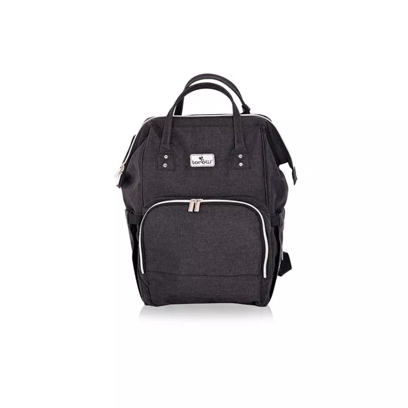 Rucsac accesorii bebelusi, Tina, multiple compartimente, Black 2