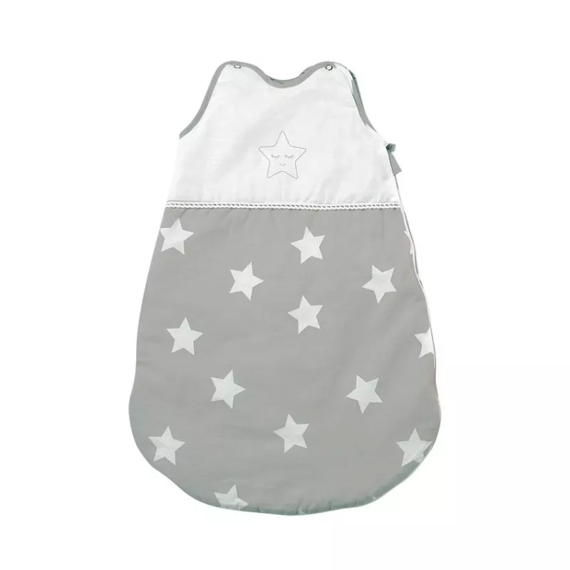 Sac de dormit de vara (0-6 luni), Stars Grey 1